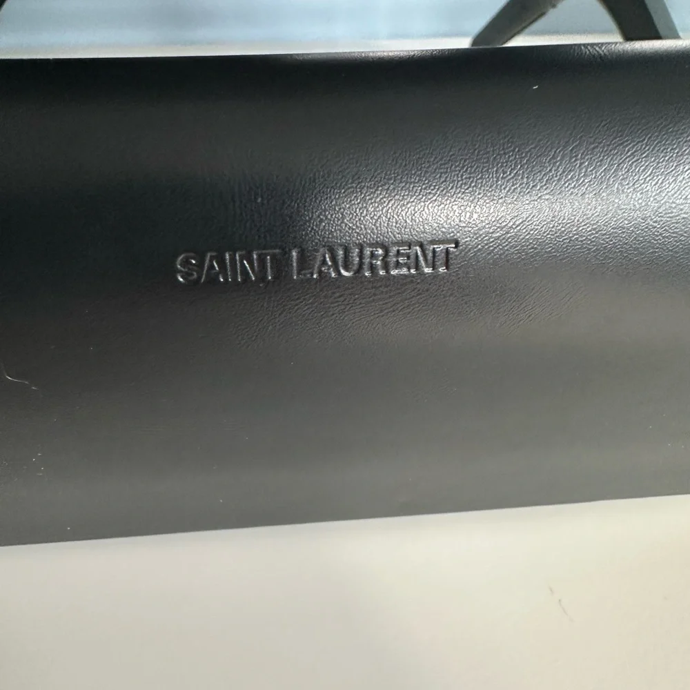 Saint Laurent Brown Tortoise Sunglasses/polarized/with case - Picture 5 of 8